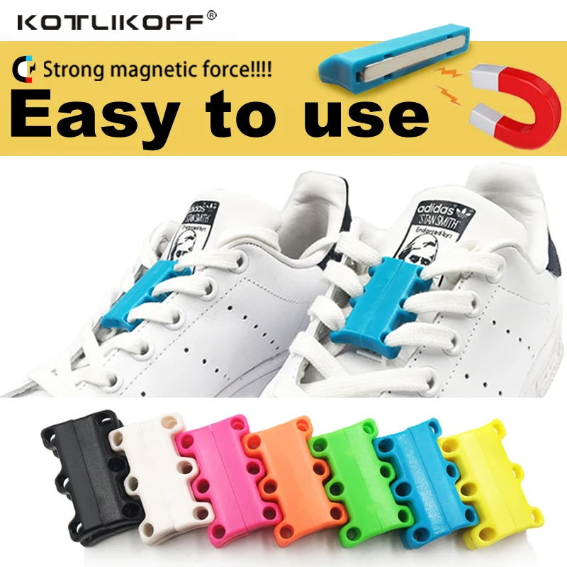 Magnetic Shoelaces Buckle No Tie Laces for Sneaker Casual Shoes Lazy Lace Strong Quick Lacet Closure Shoelace Shoestring Unsiex
Magnetic Shoelaces Buckle No Tie Laces for Sneaker Casual Shoes Lazy Lace Strong Quick Lacet Closure Shoelace Shoestring Unsiex