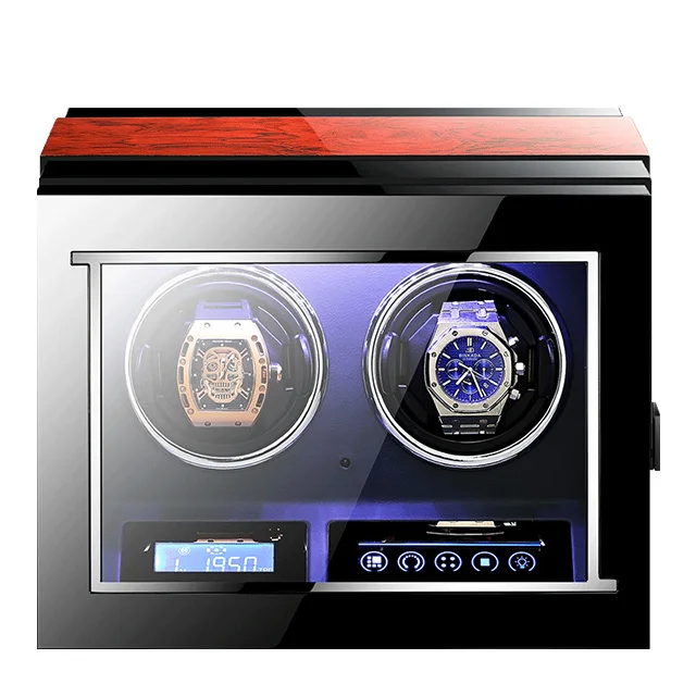 Wholesale high end China automatic watch winder piano parts wood rotations watch winde
Wholesale high end China automatic watch winder piano parts wood rotations watch winde