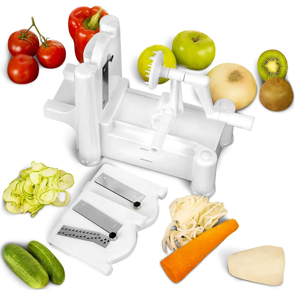Manual Vegetables Slicers Fruit Garnish Cutter Peeler Spiral Vegetable Curly Slicer Kitchen Tools Cooking Vegetable Tools
Manual Vegetables Slicers Fruit Garnish Cutter Peeler Spiral Vegetable Curly Slicer Kitchen Tools Cooking Vegetable Tools