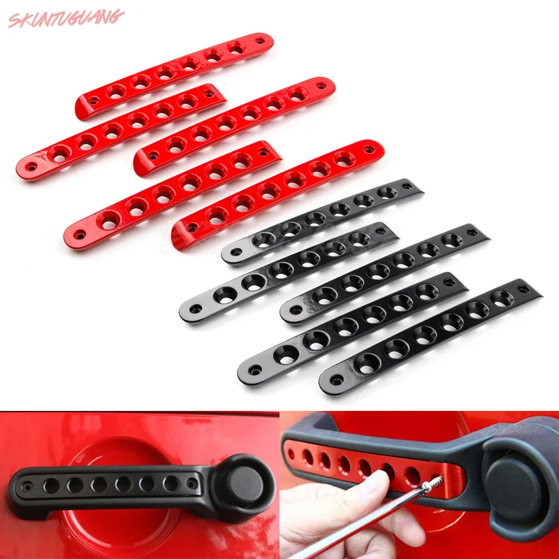 3Pcs/ 5Pcs Black/Red Door Handle Tailgate Aluminum Trim Insert Mounting Cover For Jeep Wrangler JK JKU 2007-2015
3Pcs/ 5Pcs Black/Red Door Handle Tailgate Aluminum Trim Insert Mounting Cover For Jeep Wrangler JK JKU 2007-2015