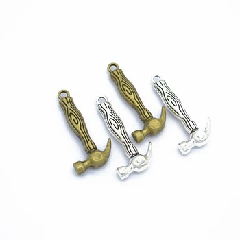 30pcs Hammer Charms DIY Jewelry Making Pendant Fit Bracelets Necklaces Earrings Handmade Crafts
30pcs Hammer Charms DIY Jewelry Making Pendant Fit Bracelets Necklaces Earrings Handmade Crafts