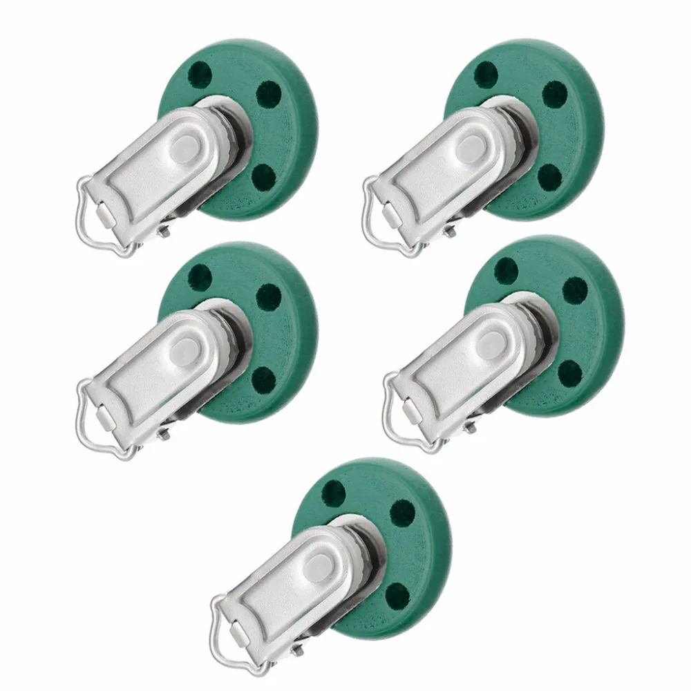 Baby Pacifier Clip Home Metal Holders Round Wood 3 Hole 4.4cm x 2.9cm New 5Pcs #h055#
Baby Pacifier Clip Home Metal Holders Round Wood 3 Hole 4.4cm x 2.9cm New 5Pcs #h055#