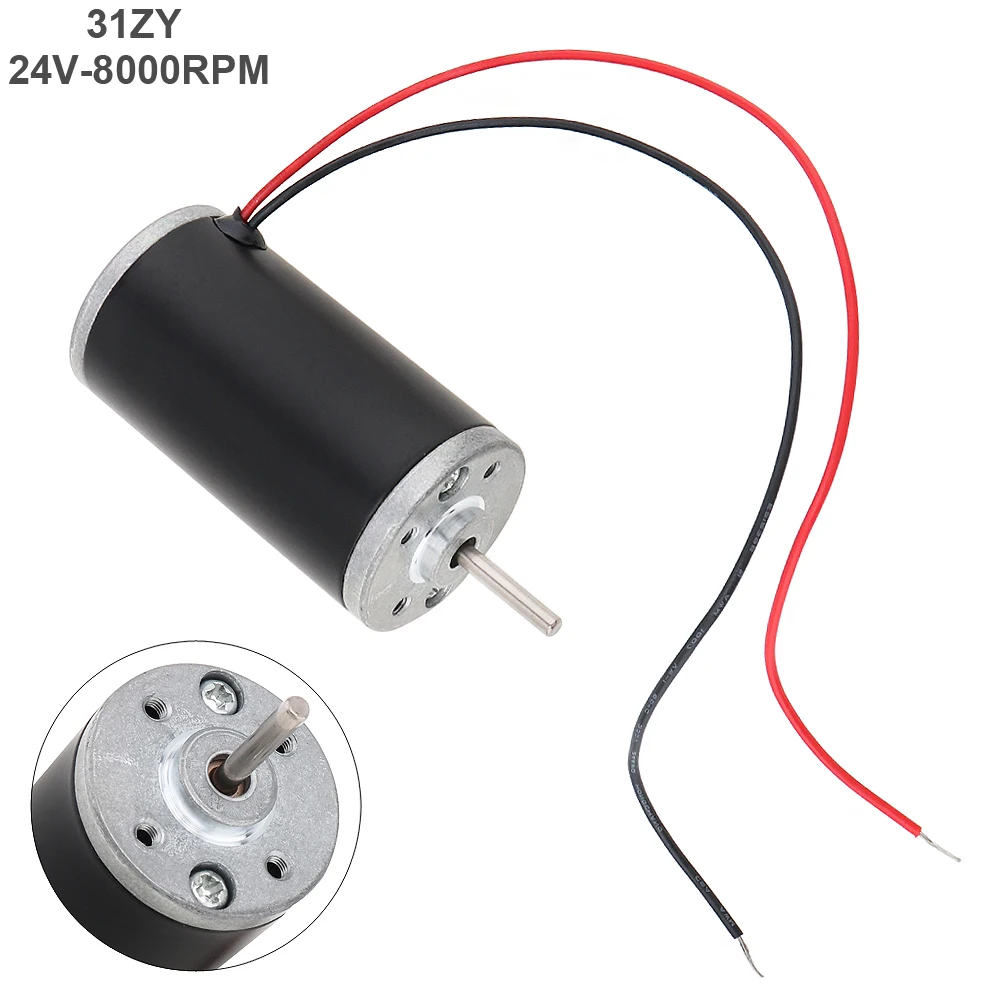 24V 8000RPM Mini High Power Adjustable Permanent Magnet Motor with Forward-reverse Function and Wiring for Smart Appliances
24V 8000RPM Mini High Power Adjustable Permanent Magnet Motor with Forward-reverse Function and Wiring for Smart Appliances