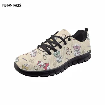 INSTANTARTS Women Running Shoes Cartoon Pediatric Bear/Veterinary Surgeon Print Lace Up Sneakers Outdoor Sports Jogging Shoes
INSTANTARTS Women Running Shoes Cartoon Pediatric Bear/Veterinary Surgeon Print Lace Up Sneakers Outdoor Sports Jogging Shoes