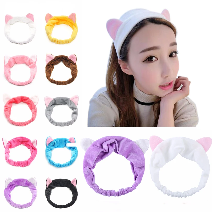AWAYTR New Fashion Velvet Cat Ears Hair Band Women Elastic Headband Wash Face Girls Hair Band Korean Hair Accessories Headwear
AWAYTR New Fashion Velvet Cat Ears Hair Band Women Elastic Headband Wash Face Girls Hair Band Korean Hair Accessories Headwear