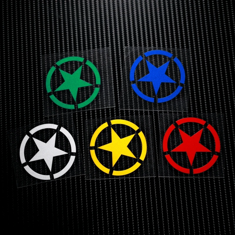NO.LS001 Five-point star Military Reflective Safe Caution 3M Car Stickers Decals Motorcycle MOTO GP Motocross Helmet Windshield
NO.LS001 Five-point star Military Reflective Safe Caution 3M Car Stickers Decals Motorcycle MOTO GP Motocross Helmet Windshield