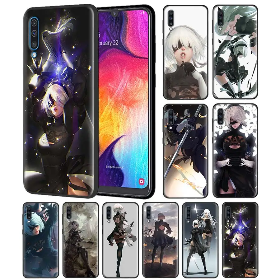Nier Automata Case for Samsung Galaxy A70 A50 A20e A80 A60 A40 A30 A10 A6 A8 Note 8 9 10 Black Silicone Cover Coque Casos
Nier Automata Case for Samsung Galaxy A70 A50 A20e A80 A60 A40 A30 A10 A6 A8 Note 8 9 10 Black Silicone Cover Coque Casos