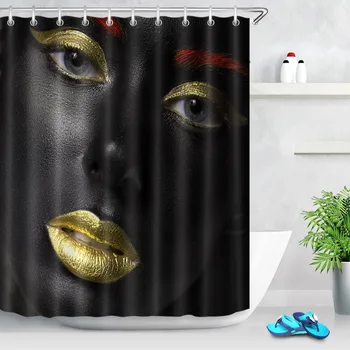 LB 72 Inch High Quality Waterproof Afro Girl African American Shower Curtain Bathroom Curtains for Bath Home Decor with 12 Hook
LB 72 Inch High Quality Waterproof Afro Girl African American Shower Curtain Bathroom Curtains for Bath Home Decor with 12 Hook