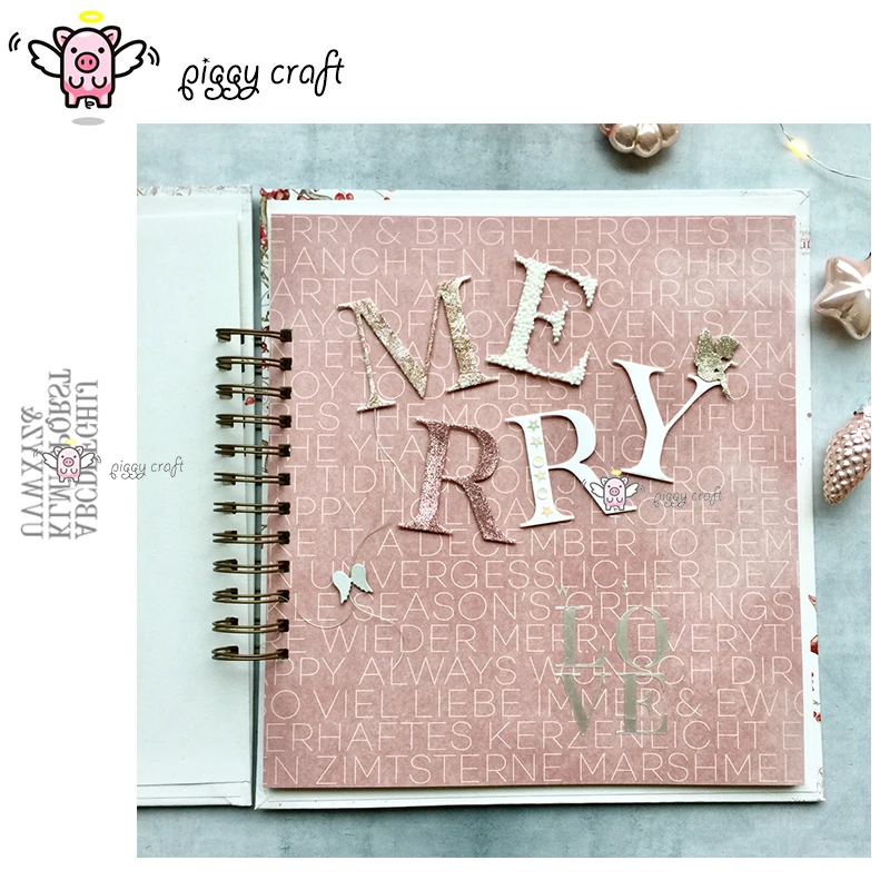 Piggy Craft metal cutting dies cut die mold Large size letter A-Z Scrapbook paper craft album card punch knife art cutter die
Piggy Craft metal cutting dies cut die mold Large size letter A-Z Scrapbook paper craft album card punch knife art cutter die