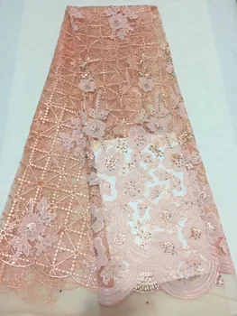 

African Fabric French Lace In Fancy Design French Lace Fabric Stunning African Women Party French Lace With stones CD21052