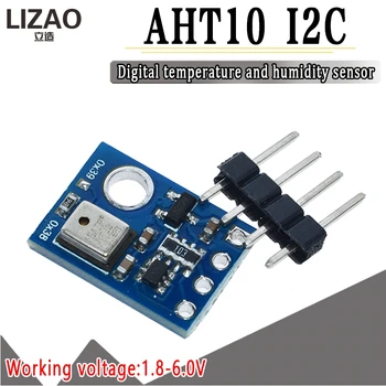 AHT10 High Precision Digital Temperature and Humidity Sensor Measurement Module I2C Communication Replace DHT11 SHT20 AM2302
AHT10 High Precision Digital Temperature and Humidity Sensor Measurement Module I2C Communication Replace DHT11 SHT20 AM2302