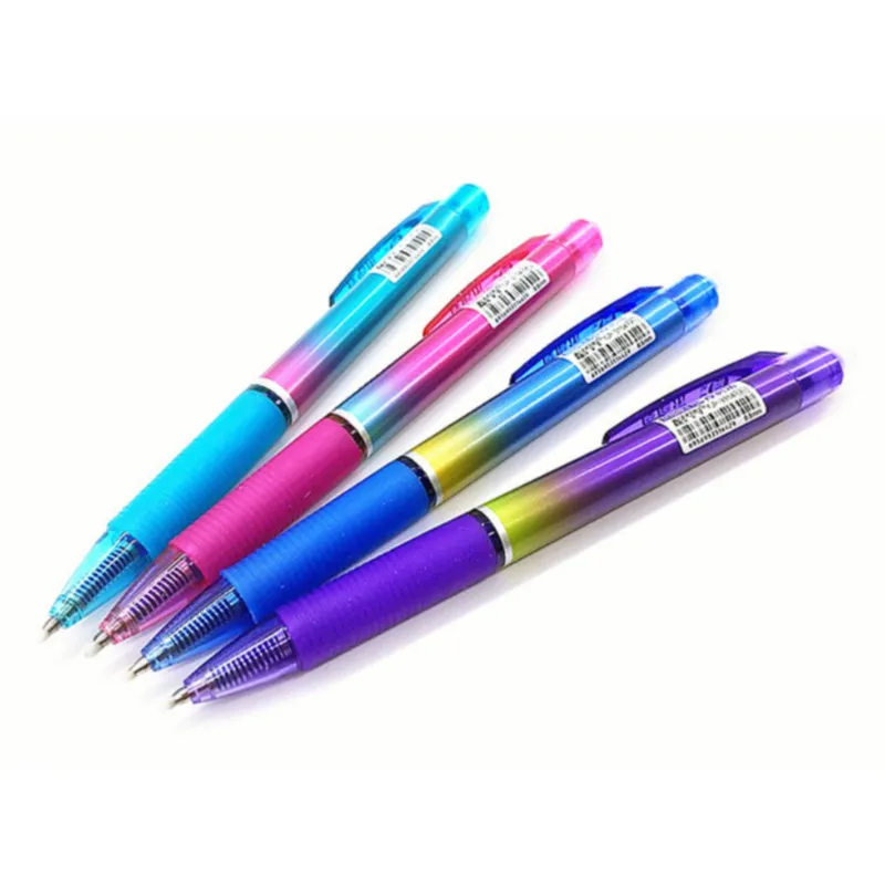 1ps Erasable Colour Gradient Ballpoint Pen Multifunctional Tool Pen Fashion Creative Stylus Stationery Writing School Ball Pen
1ps Erasable Colour Gradient Ballpoint Pen Multifunctional Tool Pen Fashion Creative Stylus Stationery Writing School Ball Pen