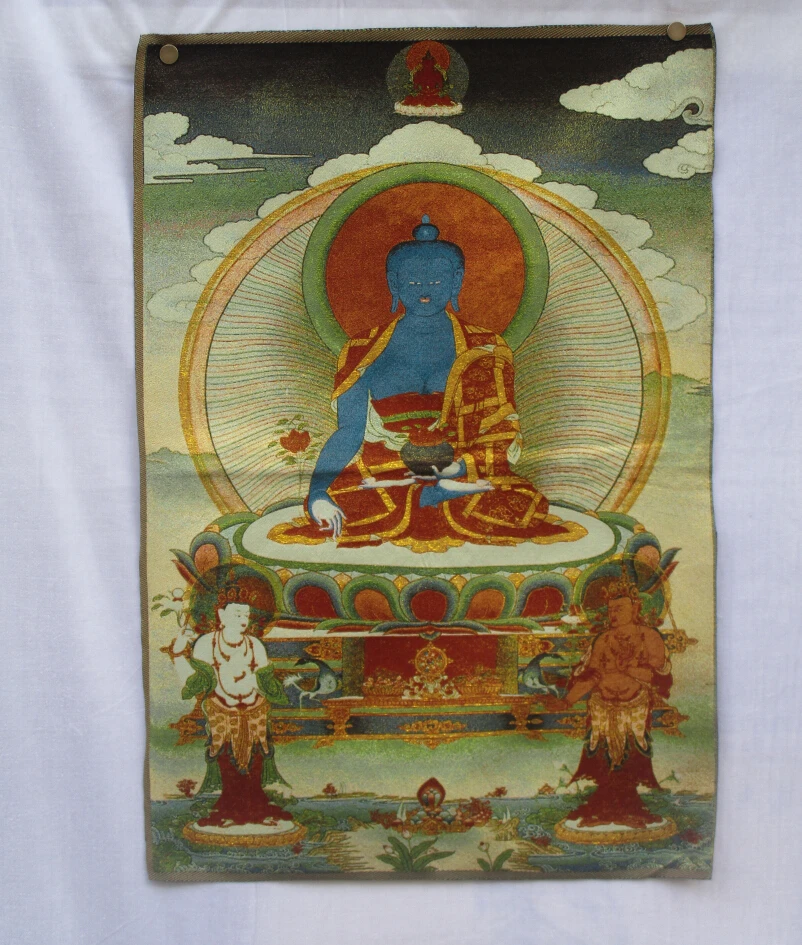 Коллекционные традиционные Тибетский буддизм в Непале, Thangka, большой размер буддизма, шелковая парча, картина p002626
Коллекционные традиционные Тибетский буддизм в Непале, Thangka, большой размер буддизма, шелковая парча, картина p002626