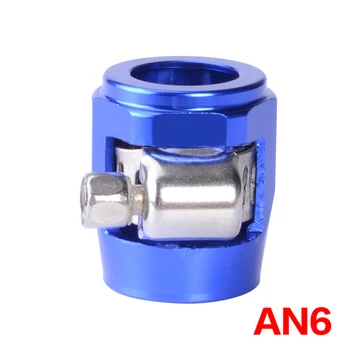 ESPEEDER AN6 Oil Fuel Hose Clamp Finisher HEX Finishers Blue Aluminum Hose Connectors AN Hose Clamps Adapters
ESPEEDER AN6 Oil Fuel Hose Clamp Finisher HEX Finishers Blue Aluminum Hose Connectors AN Hose Clamps Adapters