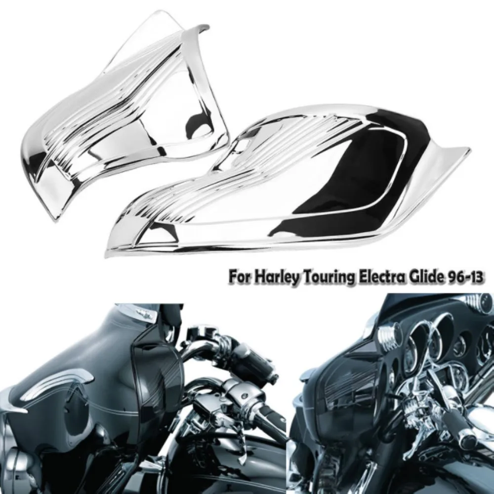 Motorcycle Chrome Batwing Inner Fairing Cover for Harley Touring Electra Street Glide Trike FLHX FLHT 1996-2013
Motorcycle Chrome Batwing Inner Fairing Cover for Harley Touring Electra Street Glide Trike FLHX FLHT 1996-2013