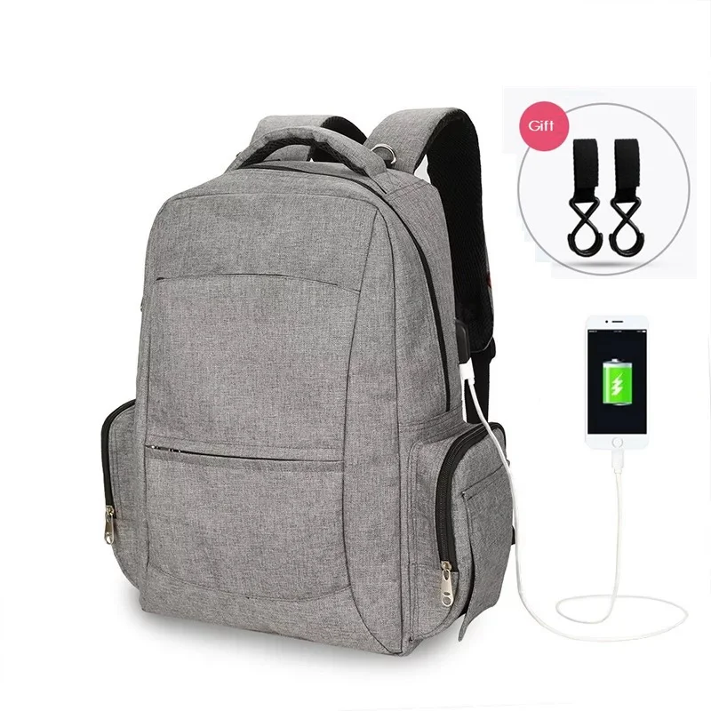 Fashion USB Charging Diaper Bags Maternity Baby Care Nappy Bag Brand Large Capacity Dry Wet Designer Travel Backpack Nursing Bag
Fashion USB Charging Diaper Bags Maternity Baby Care Nappy Bag Brand Large Capacity Dry Wet Designer Travel Backpack Nursing Bag