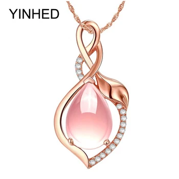 2016 New Trendy Rose Gold Necklaces Pendants Luxury 3.9 ct Natural Pink Quartz Pendant Necklace for Women Silver Necklace ZN064
2016 New Trendy Rose Gold Necklaces Pendants Luxury 3.9 ct Natural Pink Quartz Pendant Necklace for Women Silver Necklace ZN064