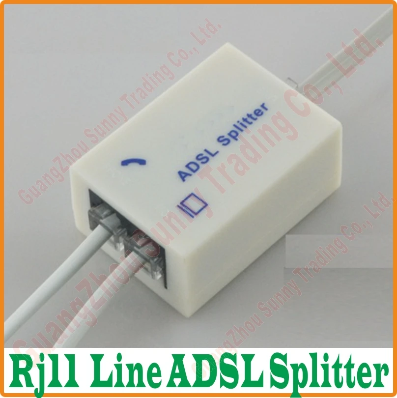 High quality! NEW RJ11 Line ADSL DSL Modem Phone Splitter Filter Adapter, ADSL Splitter
High quality! NEW RJ11 Line ADSL DSL Modem Phone Splitter Filter Adapter, ADSL Splitter