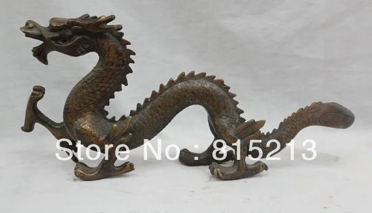 bi00574 14" China Chinese Folk Fengshui Bronze Fu Foo Zodiac Year Dragon Beast Statue
bi00574 14" China Chinese Folk Fengshui Bronze Fu Foo Zodiac Year Dragon Beast Statue