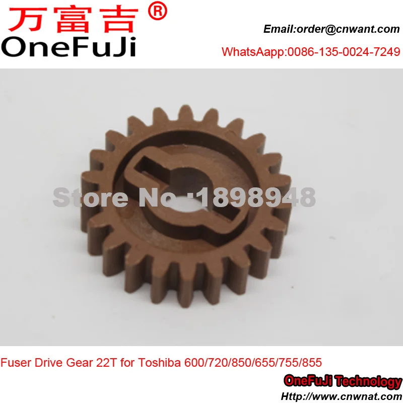 Зубчатое колесо 22T для Toshiba 600 720 850 655 755 855 с высококачественной копировальной