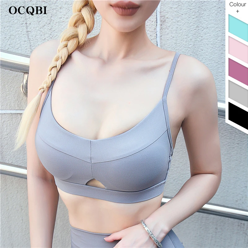 OCQBI 2019 New Sexy Solid color Sports Bra Push Up Fitness Running Yoga Gym Fitness Breathable Yoga Bra
OCQBI 2019 New Sexy Solid color Sports Bra Push Up Fitness Running Yoga Gym Fitness Breathable Yoga Bra