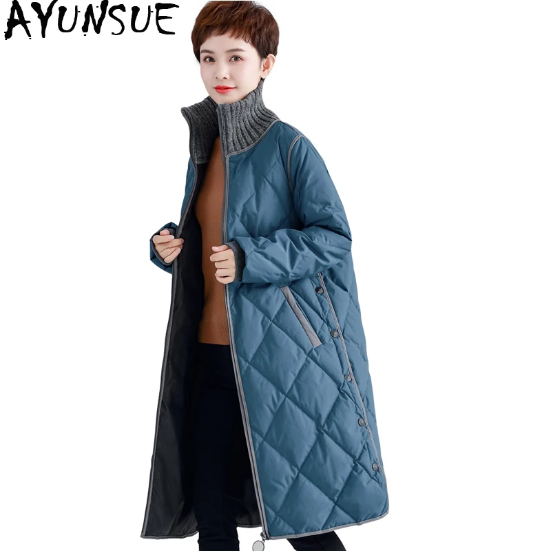 AYUNSUE Winter Jacket Women 90% Duck Down Jacket Women Clothes 2019 Female Korean Long Coat Plus Size Parka Abrigo Mujer MY1486
AYUNSUE Winter Jacket Women 90% Duck Down Jacket Women Clothes 2019 Female Korean Long Coat Plus Size Parka Abrigo Mujer MY1486