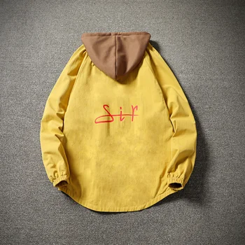 YuWaiJiaRen Spring Autumn New Men's Hooded Jacket Cople Street Fashion Casual Loose Male Hood Coat Outerwear Plus Size
YuWaiJiaRen Spring Autumn New Men's Hooded Jacket Cople Street Fashion Casual Loose Male Hood Coat Outerwear Plus Size