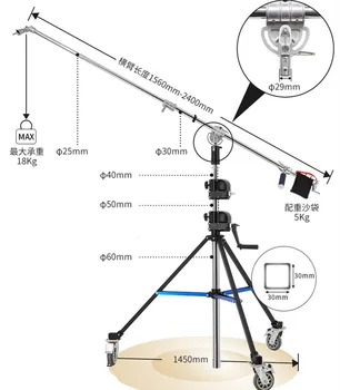 BM-395 heavy-duty photographic lamp hand film frame bracket Studio advertisement Shooting belt pulley CD50 T07
BM-395 heavy-duty photographic lamp hand film frame bracket Studio advertisement Shooting belt pulley CD50 T07
