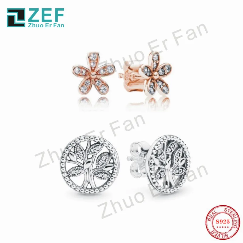 PAN 925 Sterling Silver Stud Earrings.Dazzling Daisy Tree of Life Elegance Original Luxury ladies Jewelry for women
PAN 925 Sterling Silver Stud Earrings.Dazzling Daisy Tree of Life Elegance Original Luxury ladies Jewelry for women