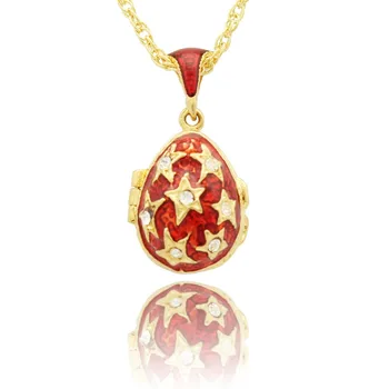 Suitable for European luxury brands necklace, handmade red enamel Venus Europe Faberge egg pendant necklace, Christmas gifts
Suitable for European luxury brands necklace, handmade red enamel Venus Europe Faberge egg pendant necklace, Christmas gifts