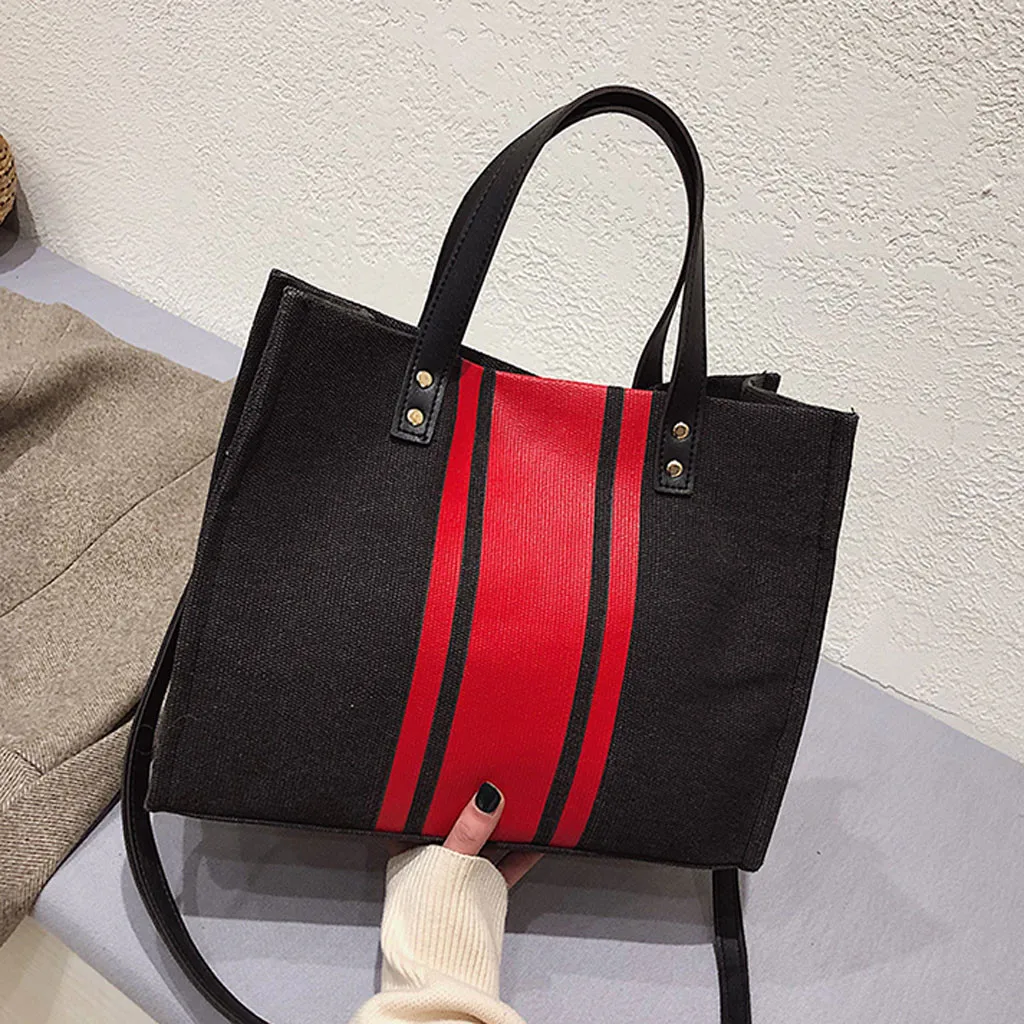 Patchwork Single Shoulder Bag Color Matching Casual Canvas Bags For Women Oblique Bag Ladies Large Messenger Bags
Patchwork Single Shoulder Bag Color Matching Casual Canvas Bags For Women Oblique Bag Ladies Large Messenger Bags