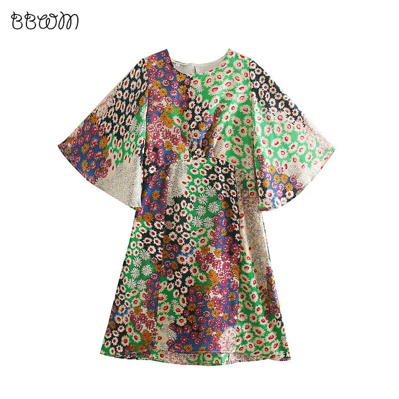 Stylish Chic Floral Print Mini Dress Summer Fashion Women Flare Sleeve Backless Zipper Beach Dresses Casual vestidos Mujer
Stylish Chic Floral Print Mini Dress Summer Fashion Women Flare Sleeve Backless Zipper Beach Dresses Casual vestidos Mujer