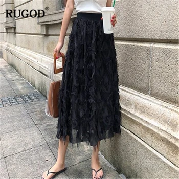 RUGOD 2019 New Arrival Women Summer Skirt Solid Tassel A-line Female Skirt Sweet Temperament Skirt Modis Fairy Mujer Skirt
RUGOD 2019 New Arrival Women Summer Skirt Solid Tassel A-line Female Skirt Sweet Temperament Skirt Modis Fairy Mujer Skirt