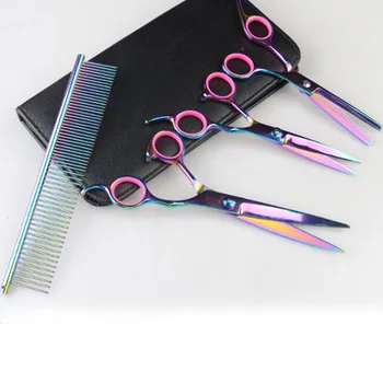 Pet Dog Hair Repair Scissors Set Clippers Flat Tooth Cut Pets Beauty Tools Set Kit Dog Grooming Hair Cutting Scissor Accessories
Pet Dog Hair Repair Scissors Set Clippers Flat Tooth Cut Pets Beauty Tools Set Kit Dog Grooming Hair Cutting Scissor Accessories