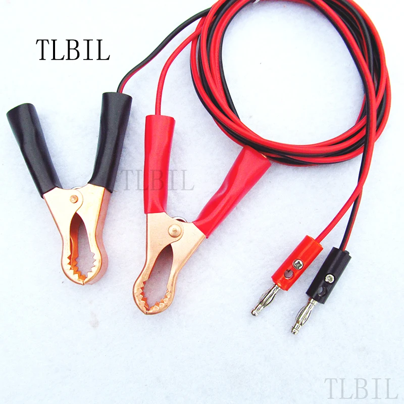150CM CAR 30A battery clip Clamp Alligator clip TO 4MM BANANA PLUG Connectors free shipping
150CM CAR 30A battery clip Clamp Alligator clip TO 4MM BANANA PLUG Connectors free shipping
