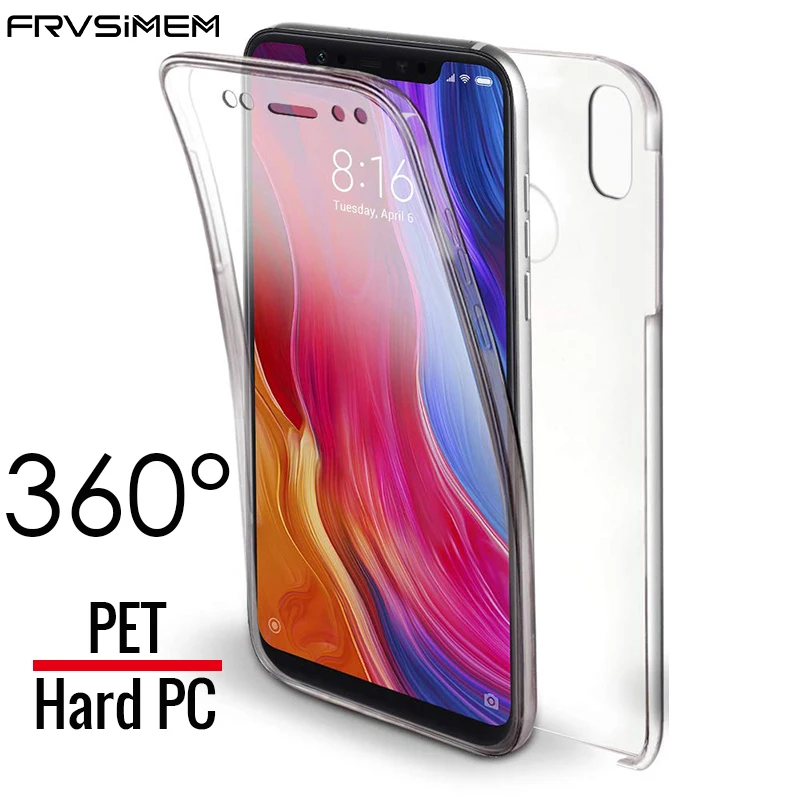 360 Degree Case for XiaoMi Mi 9 SE 8 A1 A2 Lite RedMi GO Note 7 Pro Y3 Note7 7S Red Mi Silicone Cover 2 in 1 PC Back + PET Front
360 Degree Case for XiaoMi Mi 9 SE 8 A1 A2 Lite RedMi GO Note 7 Pro Y3 Note7 7S Red Mi Silicone Cover 2 in 1 PC Back + PET Front