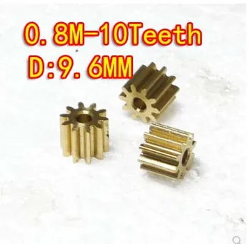 5pcs Wholesale 0.8M-10teeth metal copper small motor modulus spur gear---hole:3mm
5pcs Wholesale 0.8M-10teeth metal copper small motor modulus spur gear---hole:3mm