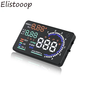 A8 Car HUD Head Up Display Fuel Consumption OBDII Car Driving Data Diagnosis Detector Overspeed Alert Alarm Windshield Projector
A8 Car HUD Head Up Display Fuel Consumption OBDII Car Driving Data Diagnosis Detector Overspeed Alert Alarm Windshield Projector