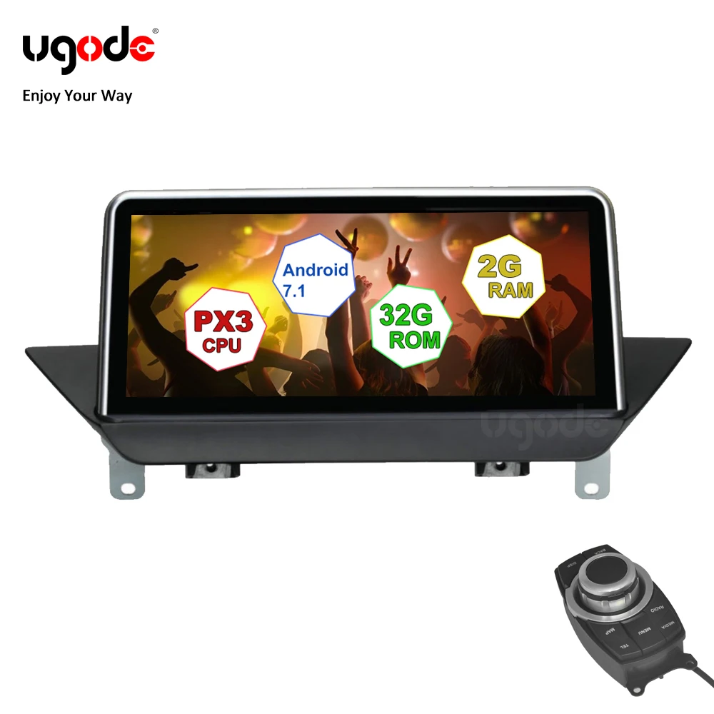 Ugode Auto GPS Navigation Stereo System 10.25" IPS Screen Android 7.1 for BMW X1 E84 Promotion plug and play with iDrive button
Ugode Auto GPS Navigation Stereo System 10.25" IPS Screen Android 7.1 for BMW X1 E84 Promotion plug and play with iDrive button