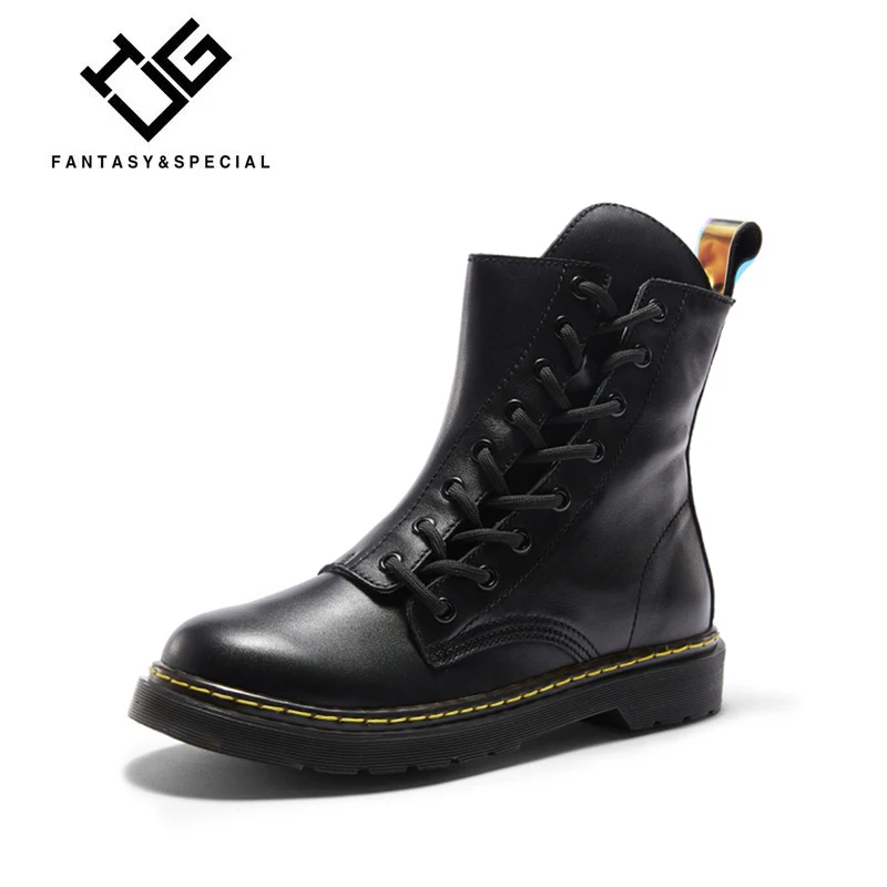 IGU Winter Shoes Women Flat Heel Boots Genuine Cow Leather Cross-tied Fashion Keep Warm Women's Boots Brand Females Ankle Botas
IGU Winter Shoes Women Flat Heel Boots Genuine Cow Leather Cross-tied Fashion Keep Warm Women's Boots Brand Females Ankle Botas