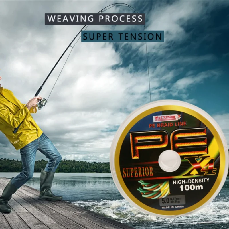 8 series 4 series 100 meters strong braided PE line anti-biting line multicolored Brand Blade Series strong high elastic
8 series 4 series 100 meters strong braided PE line anti-biting line multicolored Brand Blade Series strong high elastic