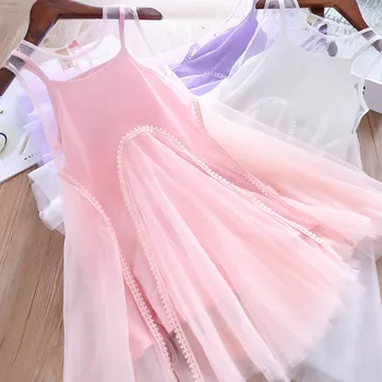 Roimyal Wholesale 2019 summer fashion solid color beautiful 3-8 years old girl irregular lace mesh dress cool comfortable dress
Roimyal Wholesale 2019 summer fashion solid color beautiful 3-8 years old girl irregular lace mesh dress cool comfortable dress