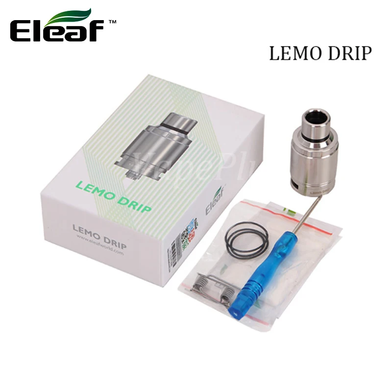 Original Eleaf Lemo Drip RDA Tank Adjustable Airflow Rebuildable Atomizer Detachable Structure Stainless Steel Lemo Drip
Original Eleaf Lemo Drip RDA Tank Adjustable Airflow Rebuildable Atomizer Detachable Structure Stainless Steel Lemo Drip