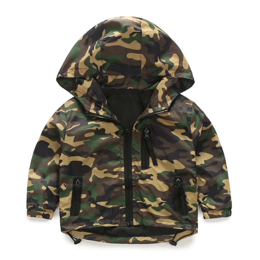 Spring/Autumn Thin Camouflage Hooded Boys Jacket Kids Children Outerwear Toddlers Baby Clothes Long Sleeve 2019 T1/2828DBO
Spring/Autumn Thin Camouflage Hooded Boys Jacket Kids Children Outerwear Toddlers Baby Clothes Long Sleeve 2019 T1/2828DBO