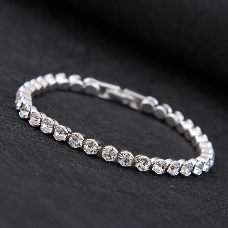 2018 New Fashion Gold & Silver Color White AAA Zircon Charm Bracelet Silver Plated Wedding Party Engagement Bracelets For Women
2018 New Fashion Gold & Silver Color White AAA Zircon Charm Bracelet Silver Plated Wedding Party Engagement Bracelets For Women