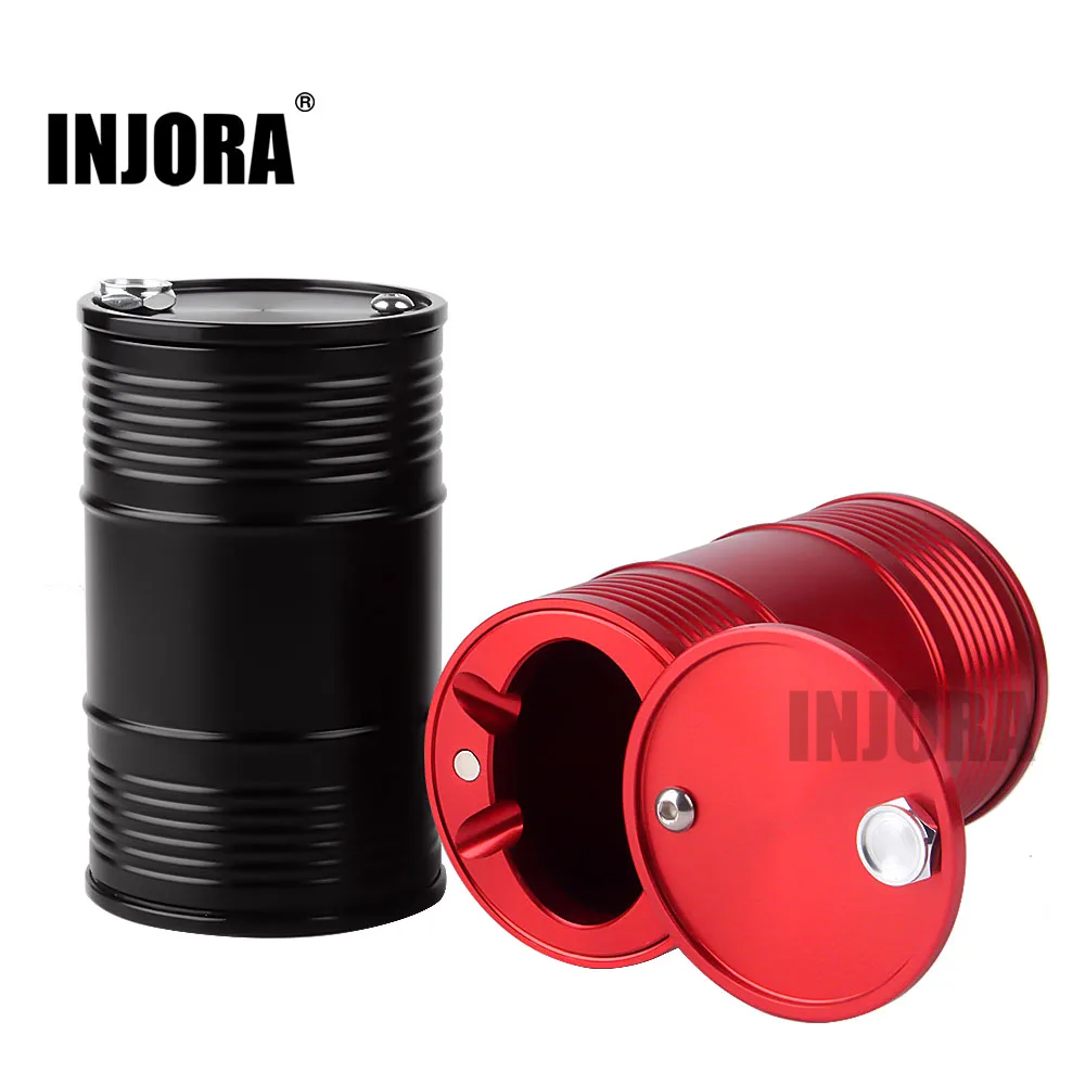 INJORA Metal Oil Drum Decoration Tool with Slide Cover for 1:10 RC Rock Crawler Axial SCX10 Traxxas TRX-4 Tamiya CC01 D90 D110
INJORA Metal Oil Drum Decoration Tool with Slide Cover for 1:10 RC Rock Crawler Axial SCX10 Traxxas TRX-4 Tamiya CC01 D90 D110