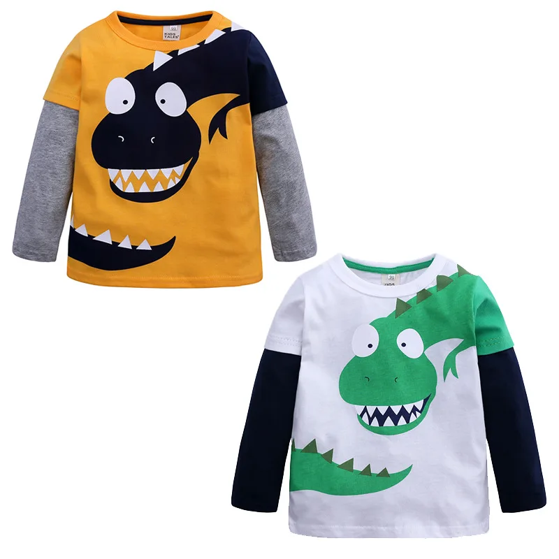 Little Kids Boys Dinosaur Sweatshirt T-Shirt Long Sleeve Tops Casual Cotton Tee Shirts
Little Kids Boys Dinosaur Sweatshirt T-Shirt Long Sleeve Tops Casual Cotton Tee Shirts