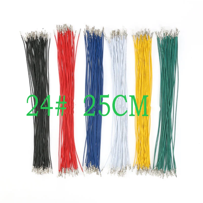 Free shipping 20pc 24AWG Two side terminal DuPont Wire 25CM 24# cable with Crimp terminal color Option wire connector
Free shipping 20pc 24AWG Two side terminal DuPont Wire 25CM 24# cable with Crimp terminal color Option wire connector