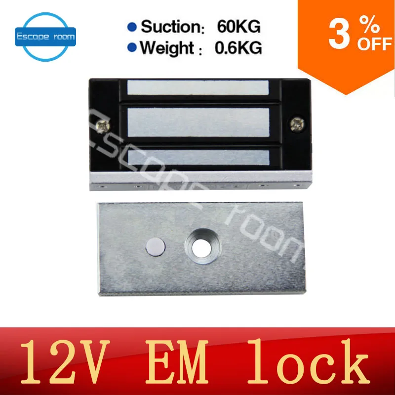 555PROPS Real life room escape props 12v EM lock installed on the door electromagnetic lock
555PROPS Real life room escape props 12v EM lock installed on the door electromagnetic lock