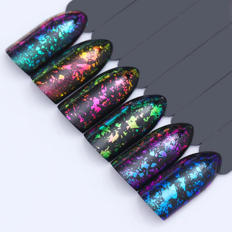 BORN PRETTY Chameleon Sequins Cloud Colorful Irregular Glitter Paillette Nail Flakies Powder Flakes Nail Art Accessories 1 Box
BORN PRETTY Chameleon Sequins Cloud Colorful Irregular Glitter Paillette Nail Flakies Powder Flakes Nail Art Accessories 1 Box